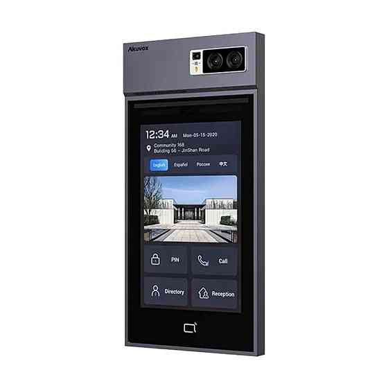 IP-відеопанель багатоабонентська 5Mp Akuvox S539 з екраном 10