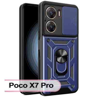 Чехол для мобильного телефона BeCover Military Poco X7 Pro Blue (713464) Винница