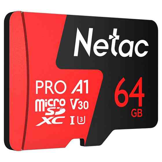 Карта пам'яті на 64G microSDXC Netac / Флеш карта / Карта пам'яті для телефону / SD карта Київ