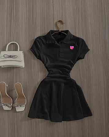 Жіноча стильна повсякденна сукня-поло з мікродайвінга Одеса