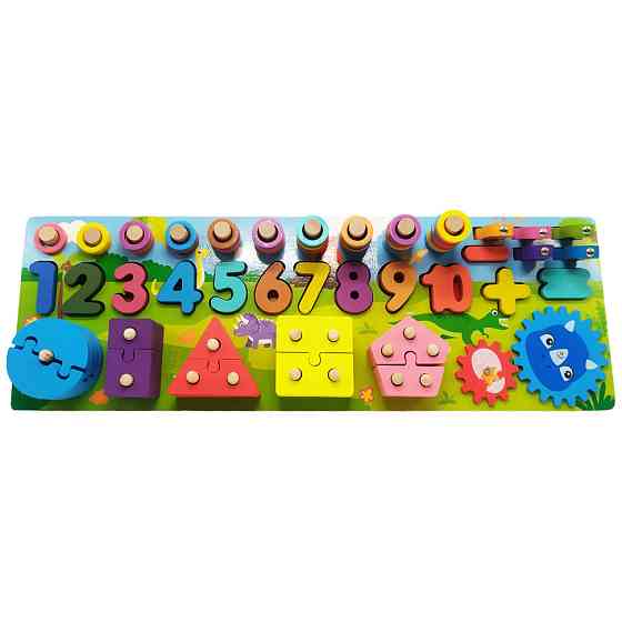 Дерев'яна Логічна гра "Математика" 61438 Вінниця