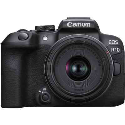 Цифровой фотоаппарат Canon EOS R10 + RF-S 18-45 IS STM (5331C047) Винница