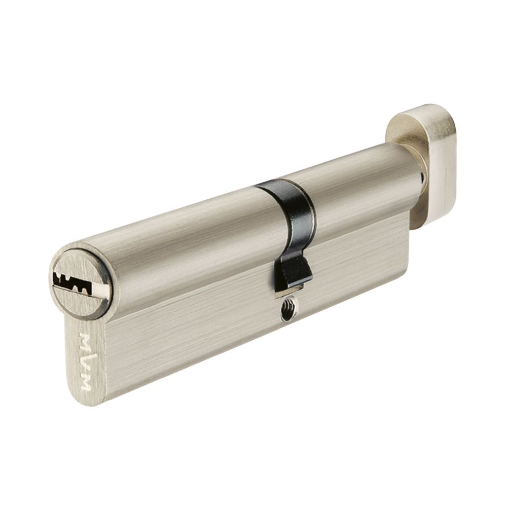 ЦИЛІНДР ТУМБЛЕР/КЛЮЧ P6P35T/55 SN МАТОВИЙ НІКЕЛЬ Київ - фото 1