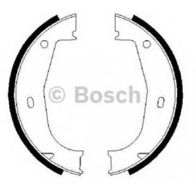 Гальмівні колодки Bosch 0 986 487 728 Вінниця - фото 1