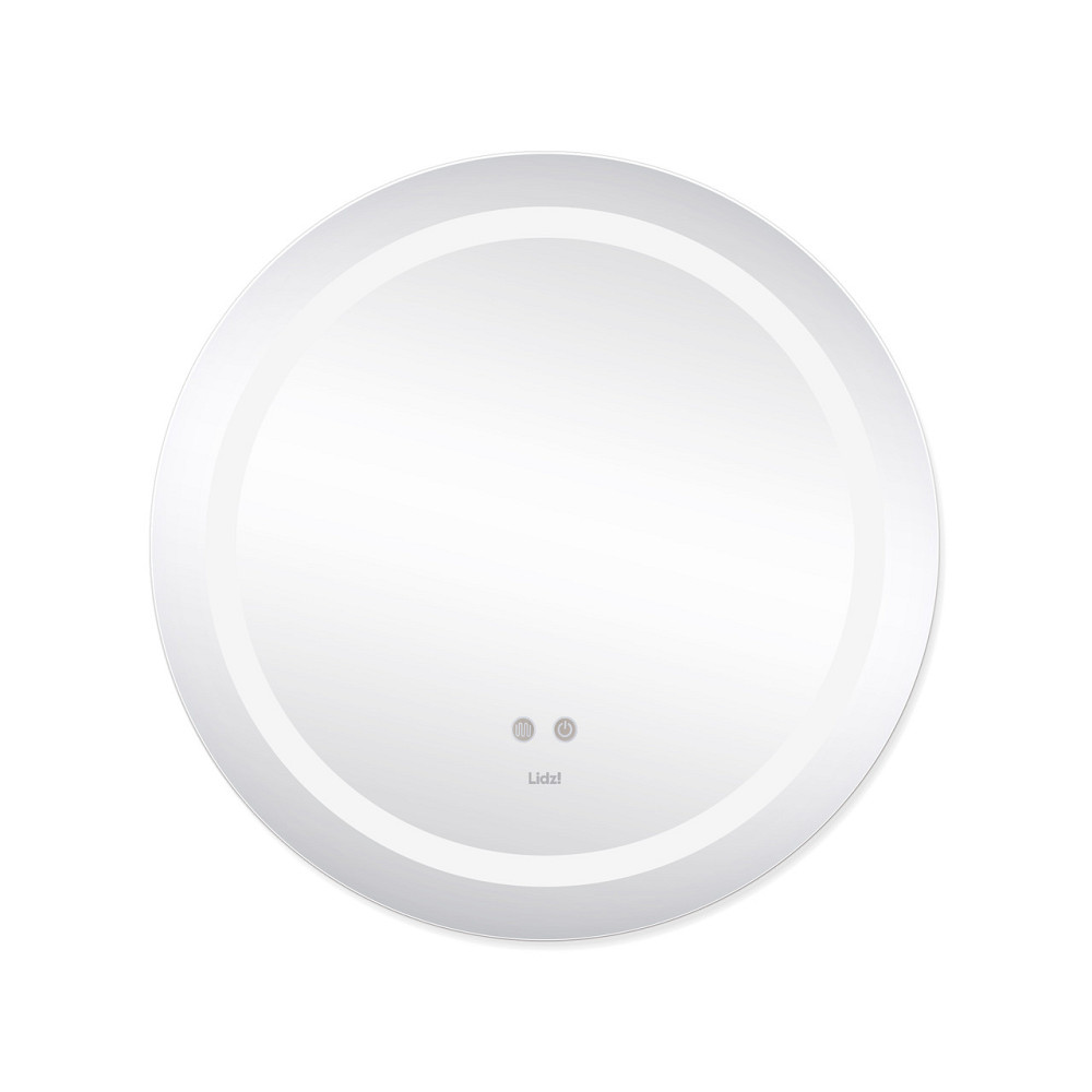 Дзеркало Lidz Aria R600 з LED-підсвіткою Touch, з антизапотіванням, з диммером, рег. яскравості LD78LR600 Київ - фото 3