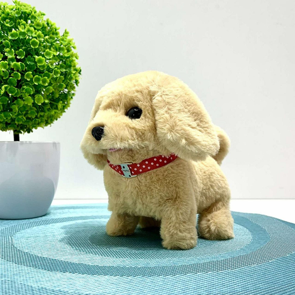 Собачка інтерактивна ходить гавкає ворушить хвостиком головою в переносці Бежева (688-122A) Чернігів - фото 8