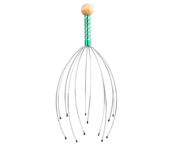 Масажер для голови inSPORTline Kutsuo - зелений Київ