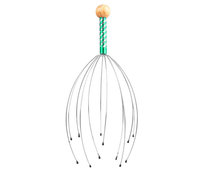 Масажер для голови inSPORTline Kutsuo - зелений Київ - фото 1