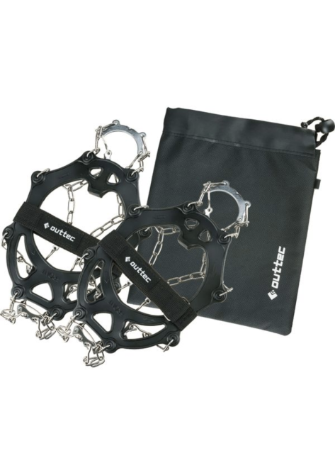 Ледоступы Outtec р.М (35-40) с ремешком черный Киев - изображение 2