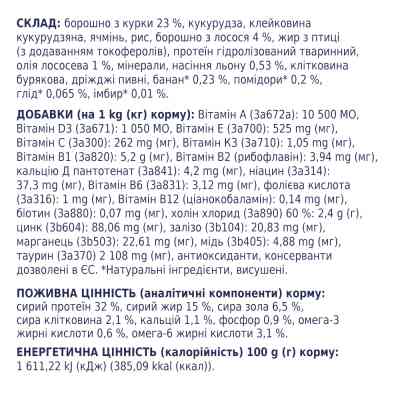 Сухой корм для кошек Club 4 Paws Премиум. С лососем 14 кг (4820083909238) Винница