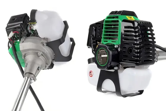 Триммер бензиновий 2T, 1700Вт, бак 1.2л, 8000 об/мін Apro Вінниця