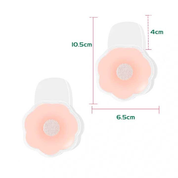 Силиконовые наклейки на грудь 