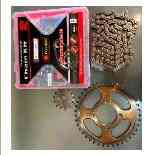 Звезды   трансмиссии   (пара) мопед Дельта   428-14T + 428-41T   (+цепь 136L) FUKUMERU Мукачево