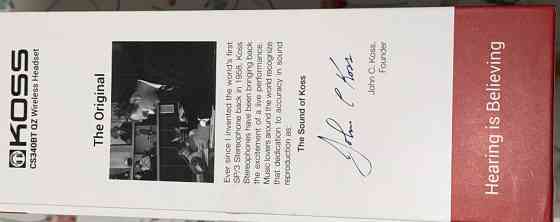 Наушники Koss CS340BT QZ Wireless Bluetooth 5.0 Харків