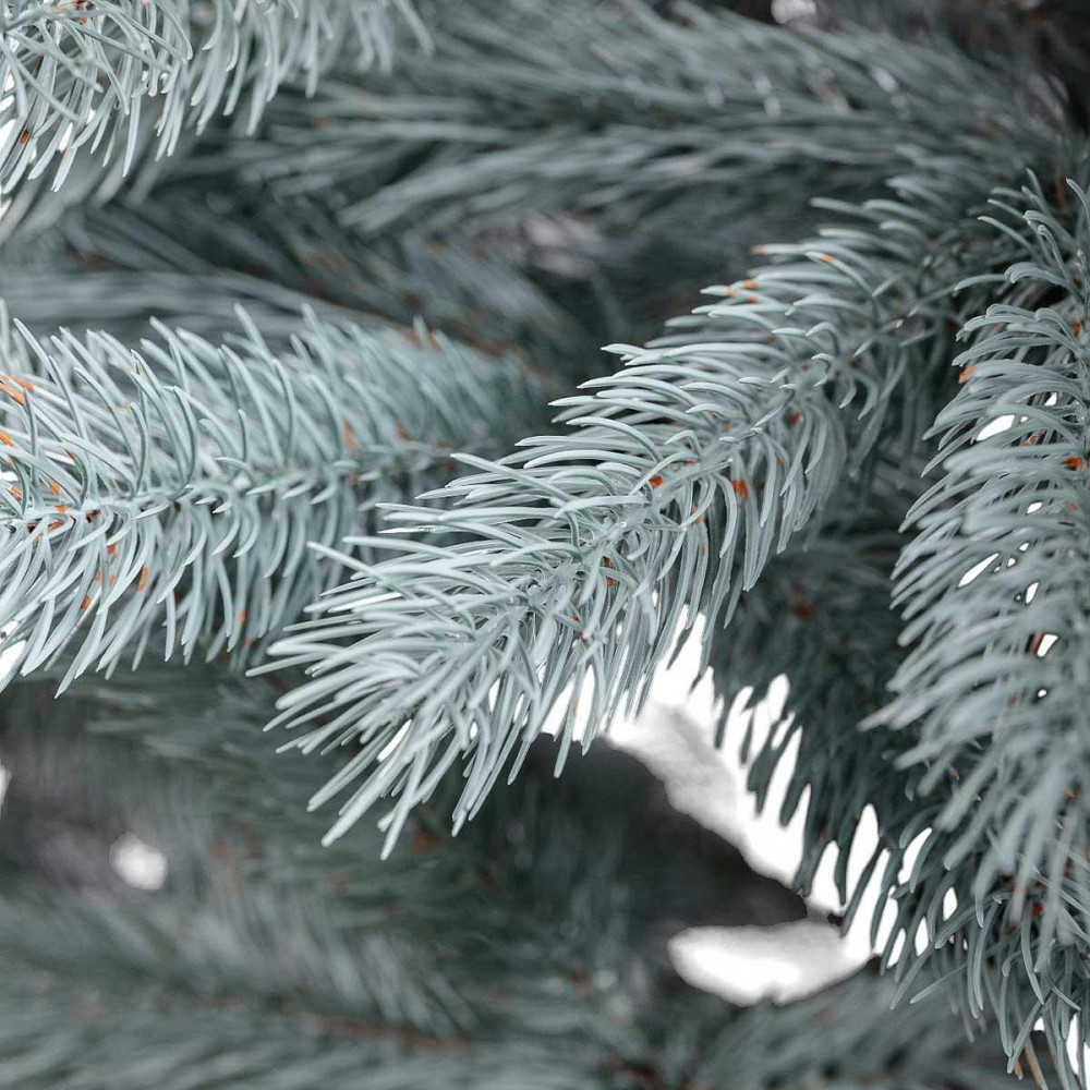 Литая искусственная елка 1.5 м голубая Косовская Премиум KOS-KOSBL15 Киев - изображение 9