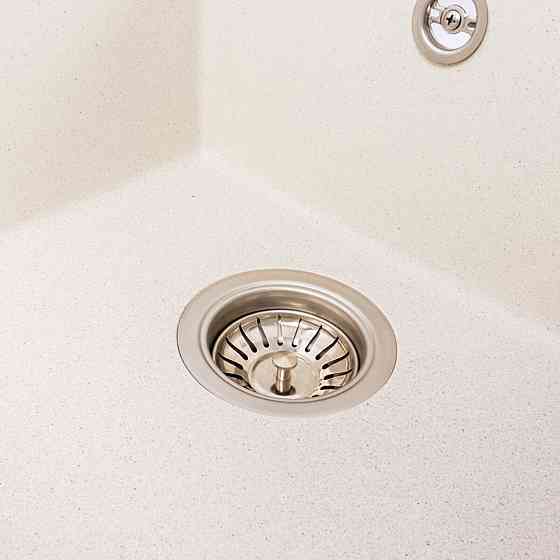 VALESO Гранітна мийка для кухні VALESO SOLID 7843 матова Біла в крапку Киев