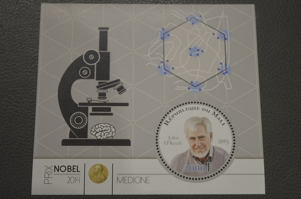 Мали. Личности. Нобелевские лауреаты. Блок. 2015 год (М) Полтава - изображение 1