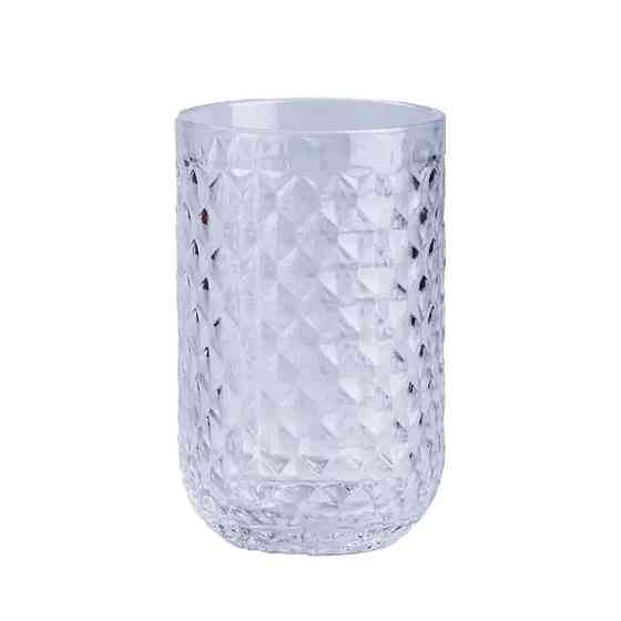 Набір прозорих скляних стаканів 450 мл (6 штук) Київ