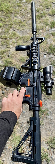 Топовий Автомат Гель Бластер M416 2 ОБОЙМИ Орбізи Орбизы/ 85см. Харьков - изображение 1