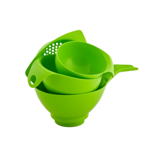 Набір зливних воронок 4в1 пластик оливковий Алеана Житомир - изображение 1