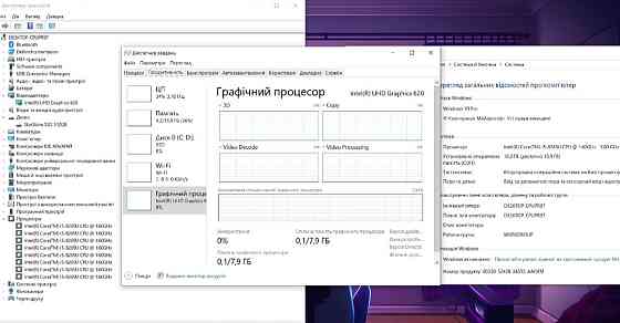 Ноутбук потужний 16Gb. 8 Ядер/ SSD 512Gb./ FUll HD IPS / Type -C . Харків