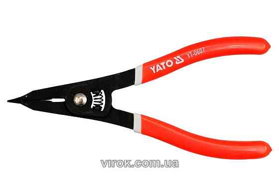 Щипці розпорні для стяжних хомутів YATO, l= 225 мм  [12/72] Одеса