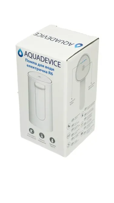 Помпа для воды электрическая AQUADEVICE R6 white Киев - изображение 7
