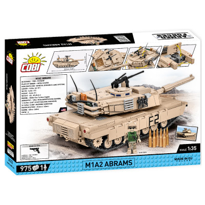 Конструктор Cobi Танк M1A2 Абрамс, 975 деталей (COBI-2622) Вінниця - фото 8