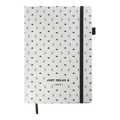 Книга записна Buromax Relax А5 96 аркушів, без лініювання сріблястий (BM.295001-24) Вінниця - фото 1