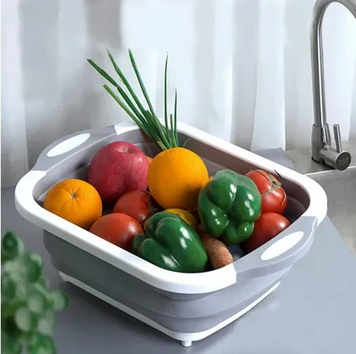 Миска- Доска разделочная Folding Cutting Board 3в1 (складная разделочная доска) Киев - изображение 1