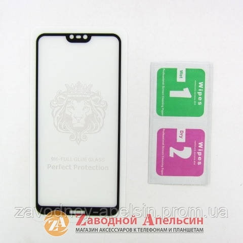 Захисне скло Nokia 6.1 plus 6.1+ Full Tempered Glass Одеса - фото 2