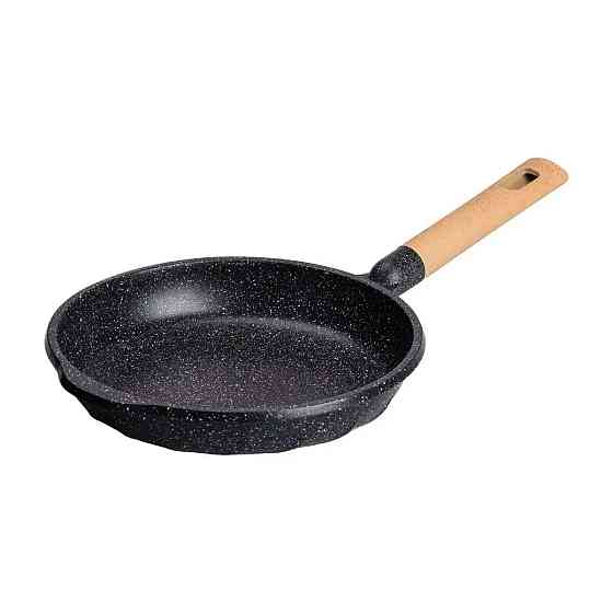 Сковорода с мраморным покрытием 26 см, 1,5 л, черная Киев