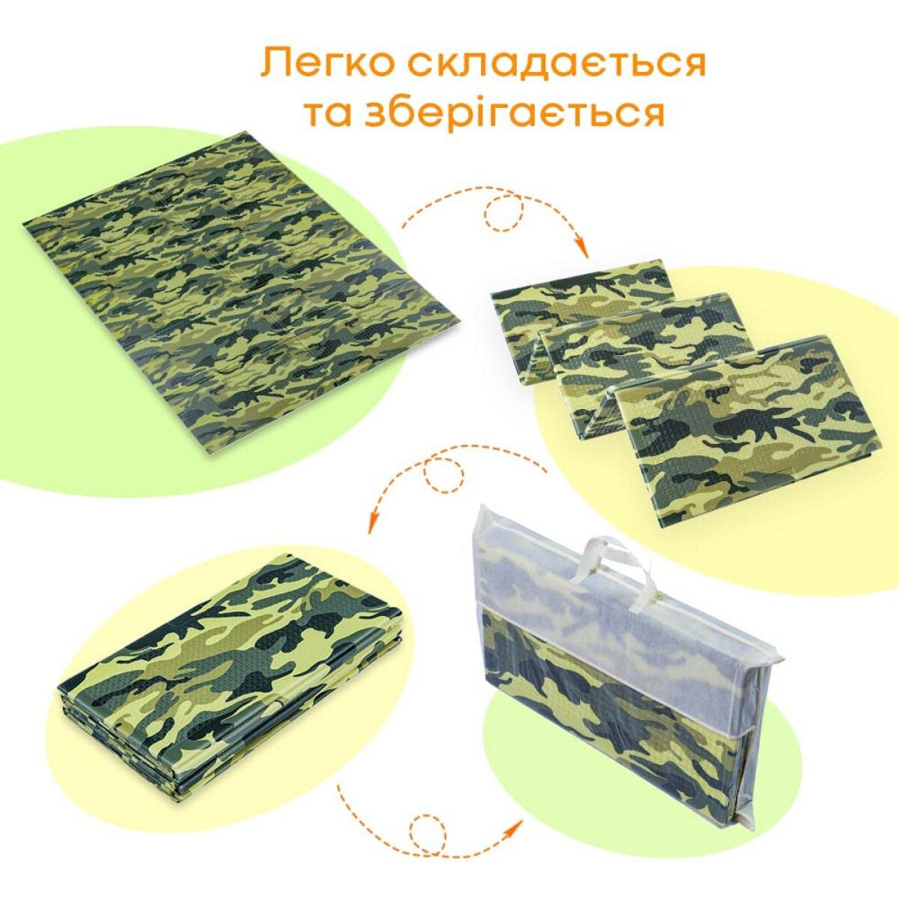 Камуфляжный коврик 200х150х0,8см 
