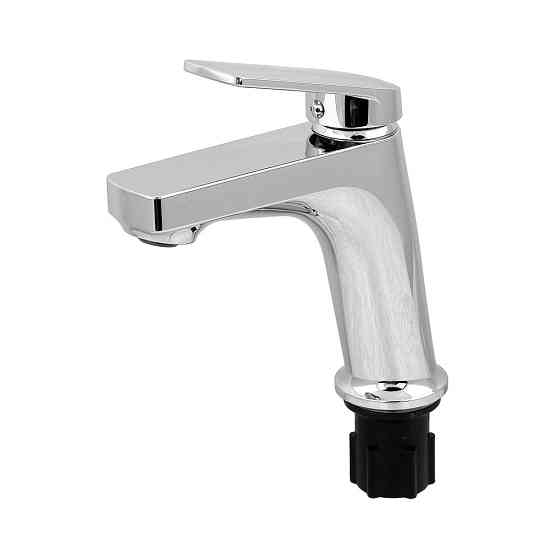 Змішувач для умивальника Plamix Lucas-001 SET Chrome з підведенням   ( PM0707 ) 36676 Харків