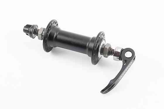 Втулка передня MTB алюмінієва 14Gx32H, V-brake, кріпл. ексцентрик, чорна KT-A15F Київ