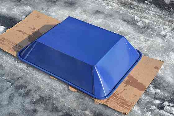 Корито для тачки Garden joys Синій 160л Металеве корито для тачки Корито для візка Будівельні корита Біла Церква