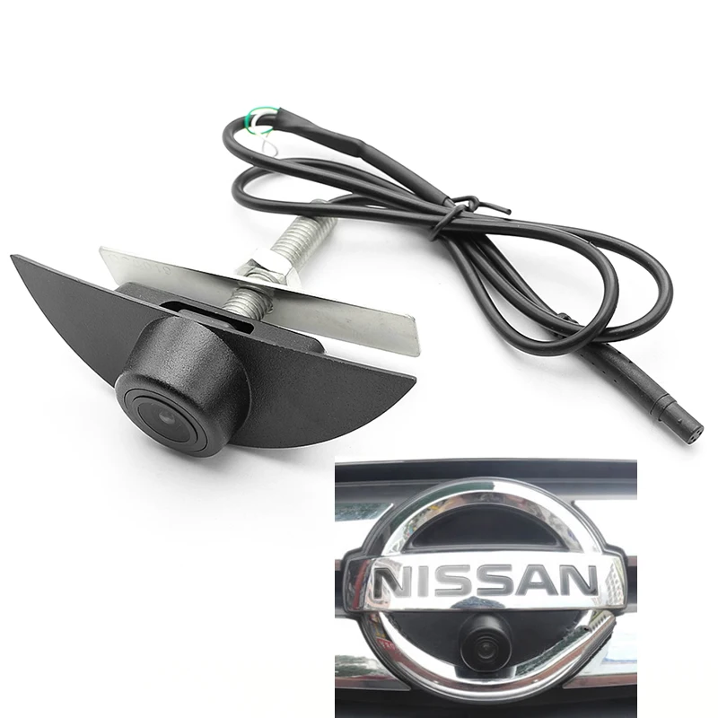 Штатна камера переднього jгляду QS-8019 AHD 720/1080 для Volvo, Nissan front logo (27 х 89 мм) Вінниця - фото 7