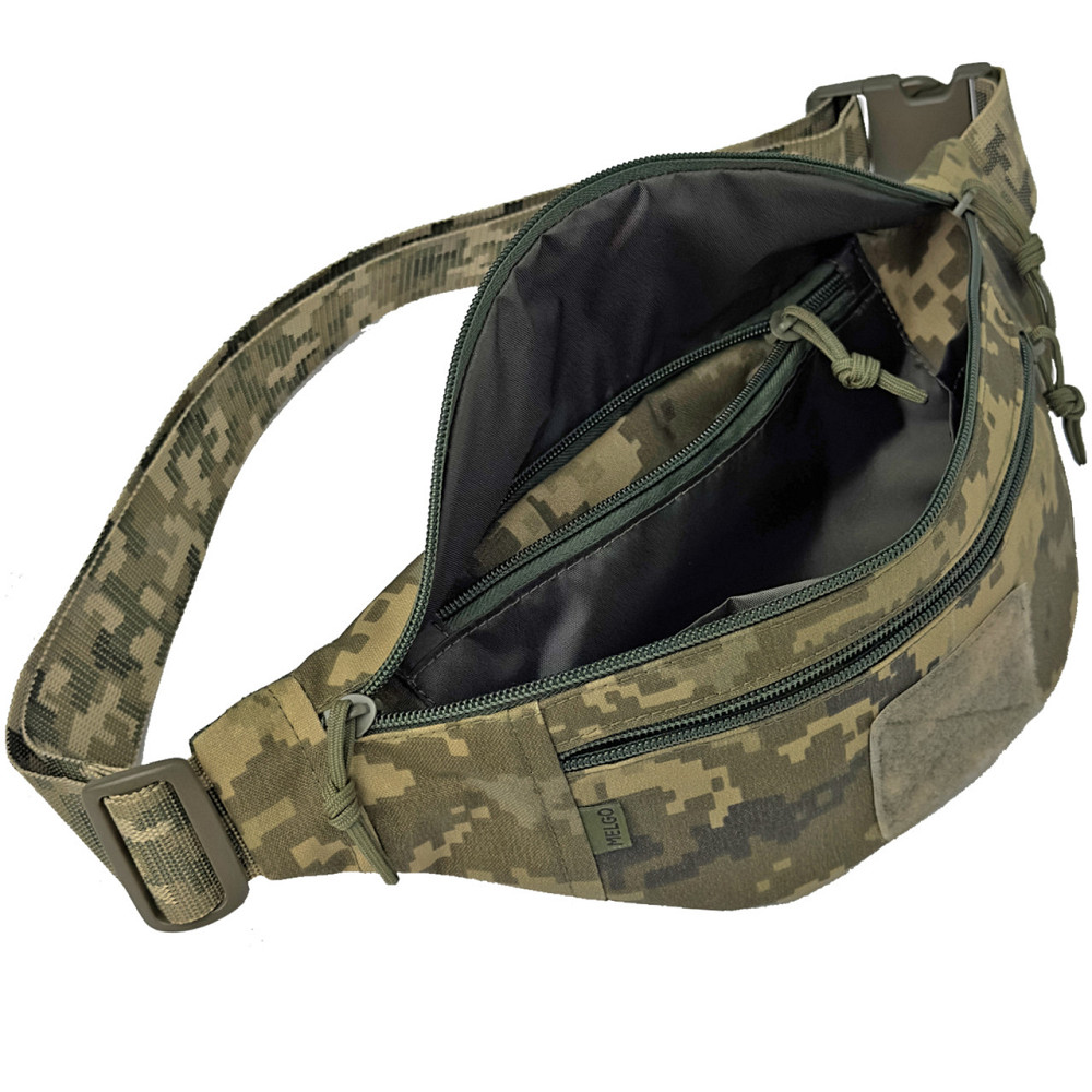 Тактична поясна сумка-бананка MELGO Піксель ММ-14 Cordura 500 D IRR Київ - фото 3