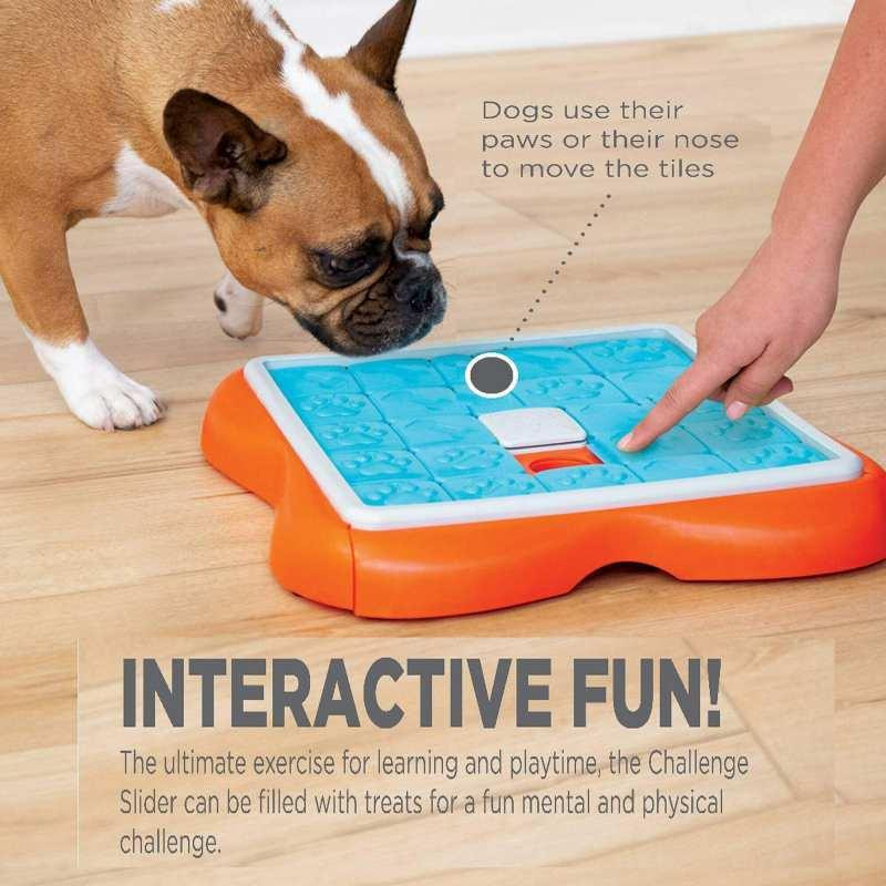 Интерактивная игрушка головоломка Пятнашки для собак Nina Ottosson Challenge Slider dog Puzzle (Нина Оттоссон) Запорожье - изображение 4