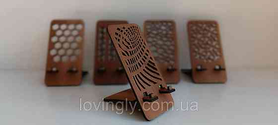 Підставка під мобільний телефон з нанесенням логотипу, напису, зображення. Ірпінь