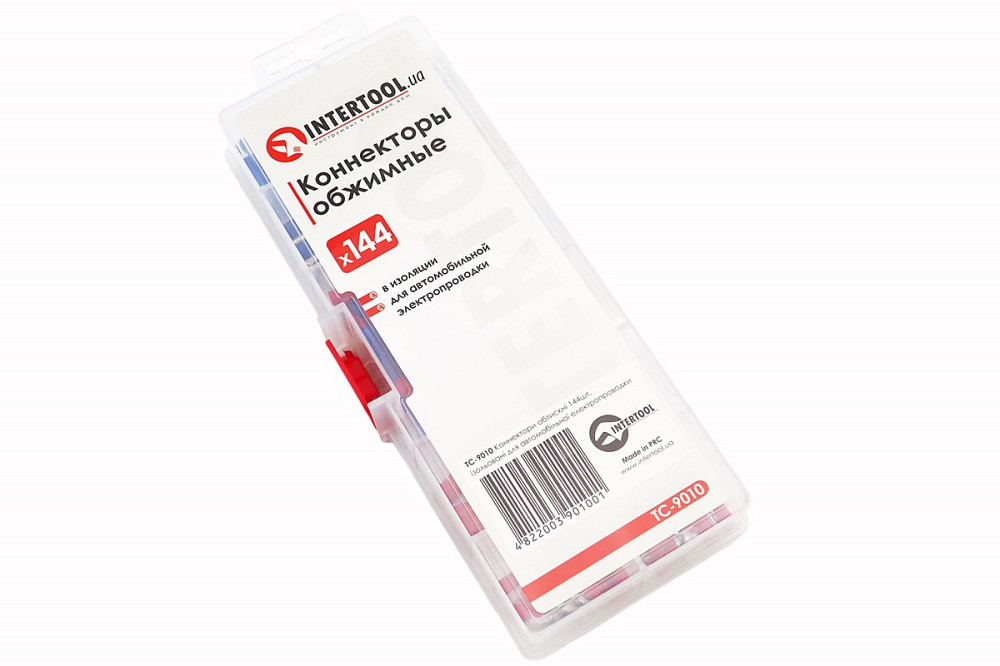 Контакти обжимні 144шт ізольовані для електропроводки TC-9010 Київ - фото 2