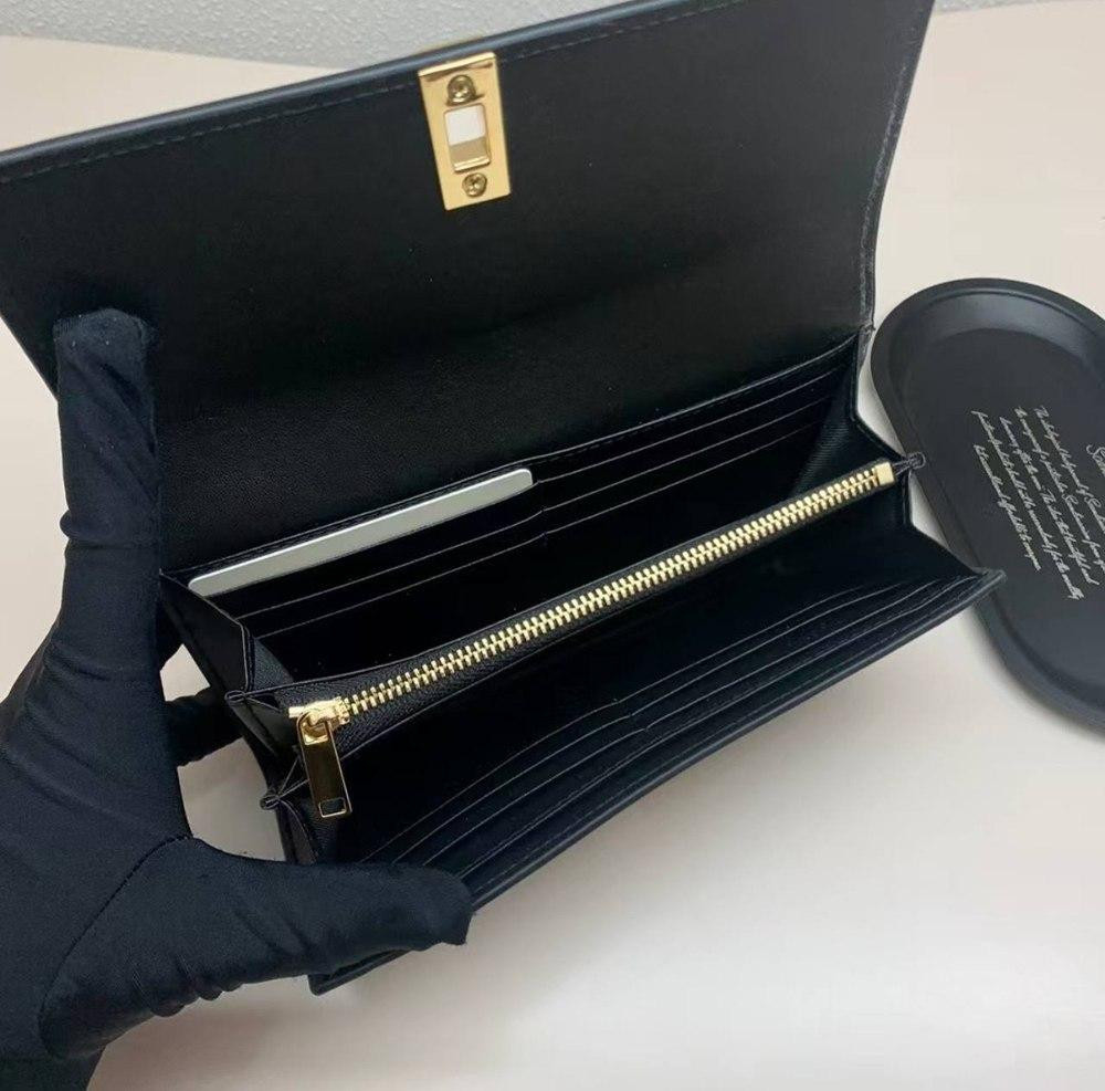 Женский брендовый коешелек (924) black Киев - изображение 6