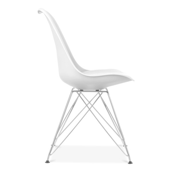 Стілець Тауер С пластиковий білий Дніпро - фото 5