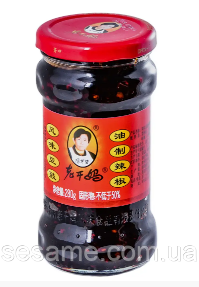 Лаоганма Соус чилі з бобами сої в олії з ріпаку Lao Gan Ma 280 г Харків - фото 4