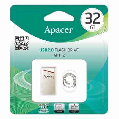 USB флеш накопитель Apacer 32GB AH112 USB 2.0 (AP32GAH112R-1) Винница