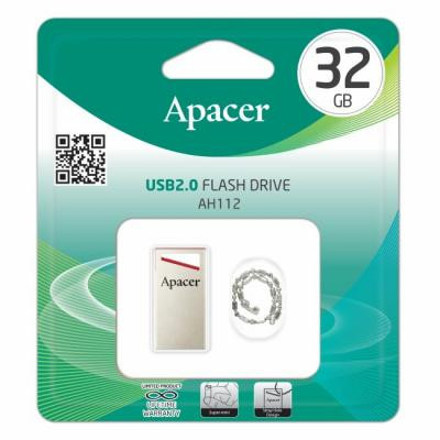 USB флеш накопитель Apacer 32GB AH112 USB 2.0 (AP32GAH112R-1) Винница - изображение 2