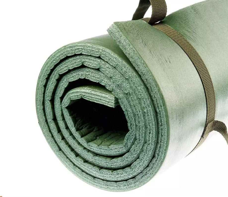 Туристичний коврик каремат товстий великий 190 80 2 см з кріпленням стропи для транспортування Одеса - фото 7