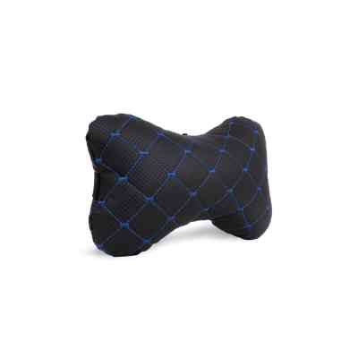 Подушка EVAtech ECO 27х16 см чорна з синьою ниткою (SPCRBL) Вінниця