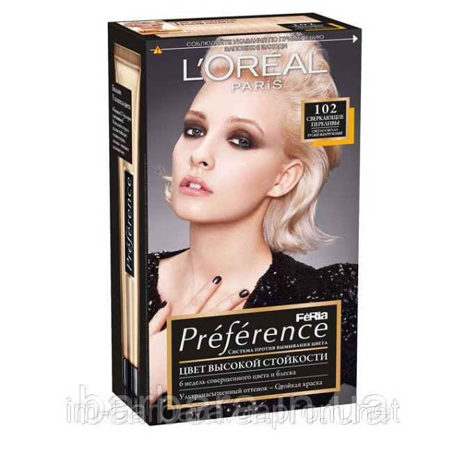 Фарба для волосся Loreal Feria Preference 102 Київ - фото 4