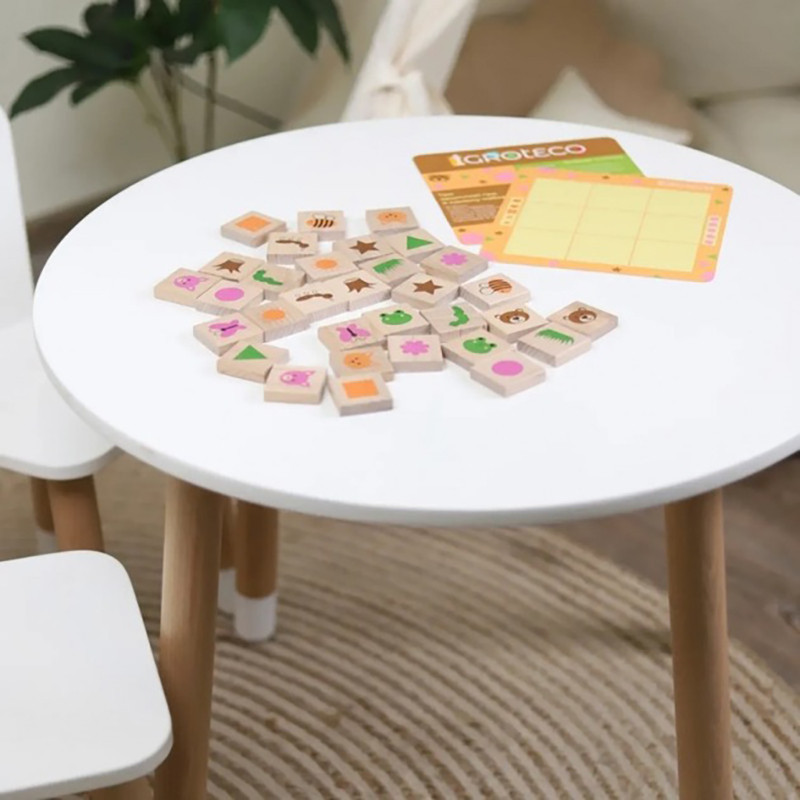 Дитяча настільна гра "Меморі 3 в 1" 900644, 32 елементи Вінниця - фото 3